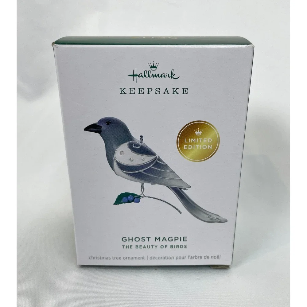 Hallmark Keepsake Ornament Ghost Magpie Beauty of the Birds 2026 Limited